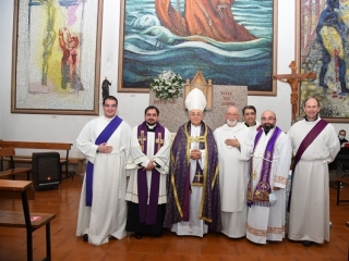 Il Vescovo Renzo ha solennemente riaperto l'eremo di San Francesco a Soreto di Dinami